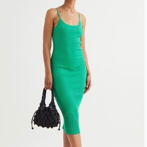 H&M Ribbed bodycon dress